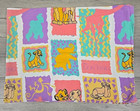 Vtg 90s Disney Lion King Simba Nala Twin Bed Sheet Set - Flat Fitted Pillow  b 