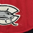 Carolina Mudcats Hat Cap Snap Back Red Muddy Minor League Baseball New Era Mens
