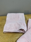 Pottery Barn Teen Pb Light Pink Classic Bath Towel   2 Hand Towels 100  Cotton
