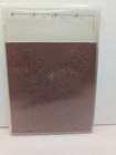 Stampin Up Christmas Collectibles Xmas Ornament Rubber Stamp Set New