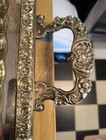 Birmingham Silver Co Serving Tray With Feet And Handles