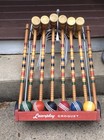 Vintage Croquet Set By Lawnplay 1970 s Yard Game