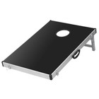 Aluminum Cornhole Set 3x2ft Game Boards Corn Hole Toss Bag With Carrying Case