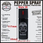 Police Magnum Pepper Spray 2oz Unit Safety Lock Personal Defense Protection