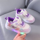 Kids Girls Princess Led Luminous Sport Shoes Children Flashing Light Up Sneakers