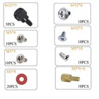 Pc Computer Screws Standoffs Set Kit  For Hard Drive Computer Case Motherboard F