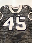 Game Worn Used Nike Tcu Horned Frogs Football Jersey Size 40  45 Tcu