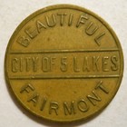 Fairmont  Minnesota Parking Token - Mn3280aa