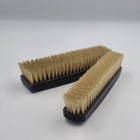 Antique Victorian Monogrammed Ebony Mohawk Hair Clothes Brush