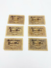 Set Of 6 1914 Germany German Reichsbanknote 20 Marks Paper Money Bills