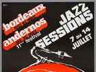 Muddy Waters   B b  King     Rare Vintage Original Bordeaux 1980 Concert Poster