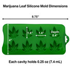 Marijuana Cannabis Hemp Leaf Silicone Molds Candy Weed Pot Mold Chocolate Gummy