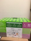 Babyganics Diapers  Size 1  2 Pack 40 Ct  Total 80 Ultra Absorbent Diapers