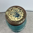 Vintage   13 Rare Ball Perfect Mason Aqua Blue Pint Jar W  Ball  Lid  l89s  Mint