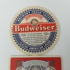 Coasters Anheuser Busch Employee Budweiser Cardboard Vintage Set Of 2 