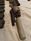 Upgraded Vfc M110a1 Airsoft Gun With Upgraded Mags And Attachments