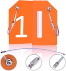 Silicone Luggage Tag With Name Id Card digit Number Luggage Tags Perfect To Quic
