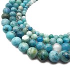 Natural Hemimorphite Smooth Round Beads 4mm 6mm 8mm 10mm 12mm 15    Strand