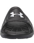 Men Ua Under Armour Locker Iv Shower Slides Sandals Black 3023758-001