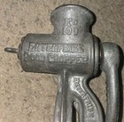 Vintage Enterprise Mfg Co  No 100 Tabletop Hand Crank Meat Food Grinder Usa
