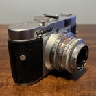 Voigtlander Vito B 35mm Film Camera Prontor Svs Skopar 1 3 5 50 W  Case Untested