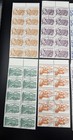 Nicaragua Agrarian Reform Blocks Lot 2     10 Blocks Of 10  100 Stamps Cto
