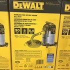 Dewalt Wet Dry Shop Vac Stainless 8 Gallon Vacuum 5 0 Hp Hose   Accessories New