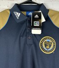 Nwt Men s Adidas Philadelphia Union Soccer Polo Shirt Size Small Mls Predator