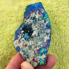 Very Rare Roman Glass Fragment Aurora Patina Collectible Decor 200 Bc