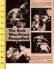 The Ring Magazine 1950s Rocky Marciano Boxing Article Page B w Photos