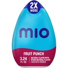  12 Pack  Mio Fruit Punch Sugar Free Water Enhancer  3 24 Fl Oz Big Bottle