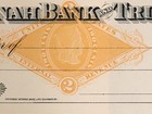 188- Unused Check  rn-g1 Savannah Bank   Trust Co   Savannah Ga