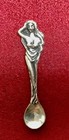 Unique Open Salts Sterling Silver Mermaid Spoon 1