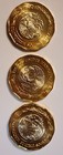 Monedas  20 Pesos 2019 Y 2021 - Veracruz  Marina Y Caida Tenochtitlan Lote De 3