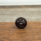 Vintage Radio Knob 1pc Deco Bakelite 1 4  Opening W  Set Screw