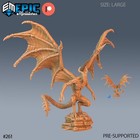 Night Gaunt Dungeons And Dragons Miniature D d  Fantasy Evil Creature 28mm