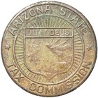 Arizona State Tax Commission Sales Tax Token - 1 Mill Tax Token - To Make Change