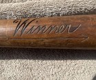 Vintage Winner  540 Wooden Wood Baseball Bat 31  Length Early 1900   s       