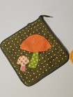 Vintage 1970s Mushroom Potholders Set Retro Kitsch Kitchen Harvest Decor