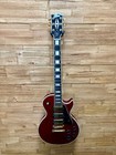 Gibson Les Paul Custom -custom Shop -2005- Wine Red-flame-modified W hard Case