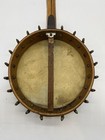 Vintage Banjo Ukulele 8 String Mother Of Pearl Inlay 