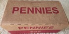 Unsearched  Sealed Bank Box Of Pennies 50 Rolls   Find Wheats  Copper And Errors