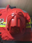 Melissa   Doug Fire Fighter Chief Fireman Role Play Halloween Costume Ages 3-6