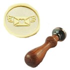 Vintage Love Letter Heart Wings Wax Seal Sealing Stamp Embellishment Wedding    