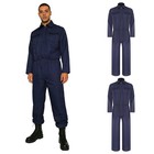 Work Wear Men s Overalls Boiler Suit Coveralls Mechanics Boilersuit Protective