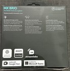 Nib Sealed Logitech Mx Brio 4k Ultra Hd Streaming Webcam Black 960-001558 New