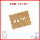 14 6 Inches X 11 Inches Frame Cork Board For Bulletin Board  Home Decor  Office 
