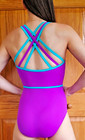 Sylvia P Gymnastics Leotard Axs Adult Extra Small Dance Aerialist Costume Gym