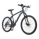 24 Inch Mountain Bike  7 21-speed Adult Bicycle With High Carbon Disc Brake