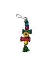 Pet Toy Swing Bird Toy Parrot Harness Cage Hanging Toys For Cockatiel Parakeet